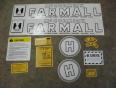 H decal set